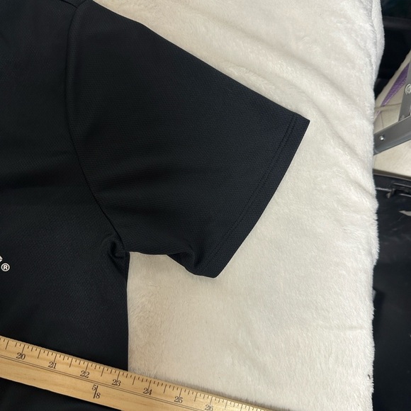 AC/DC Black Button Down Shirt with Red and Yellow Logo unisex - Picture 6 of 8